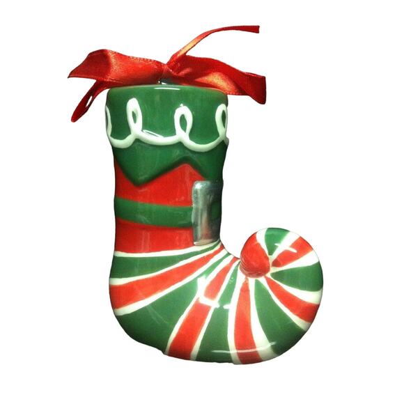 Ornament - Candy Stripe Stocking - Picture 1 of 2
